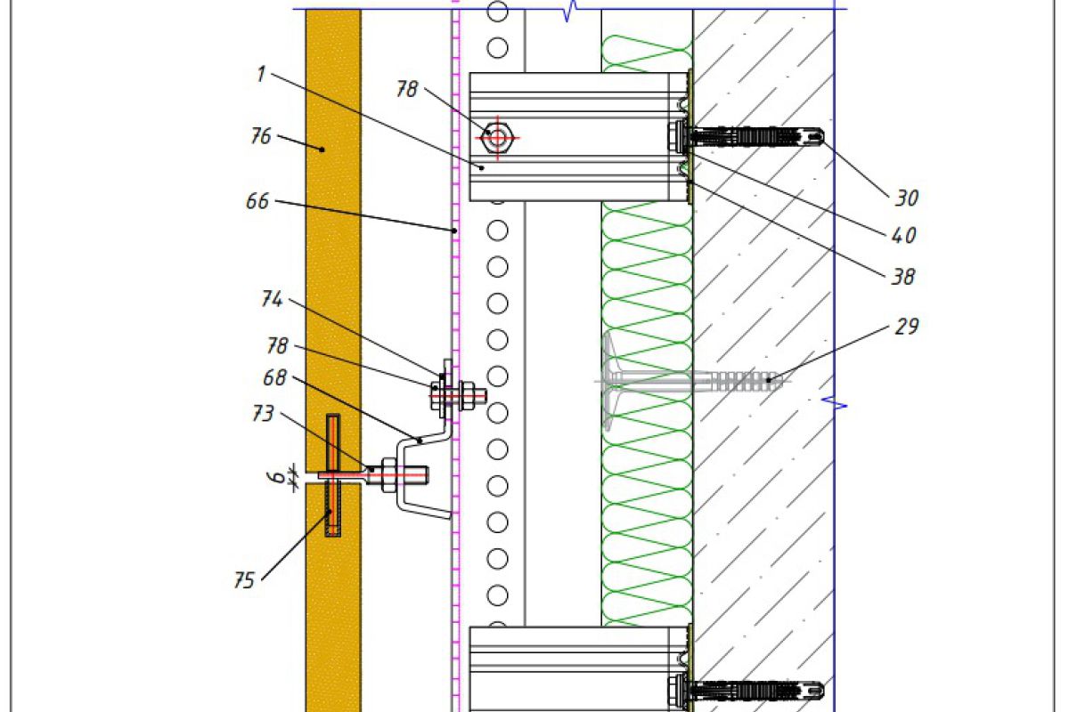 Подсистема фасадов - схема 2