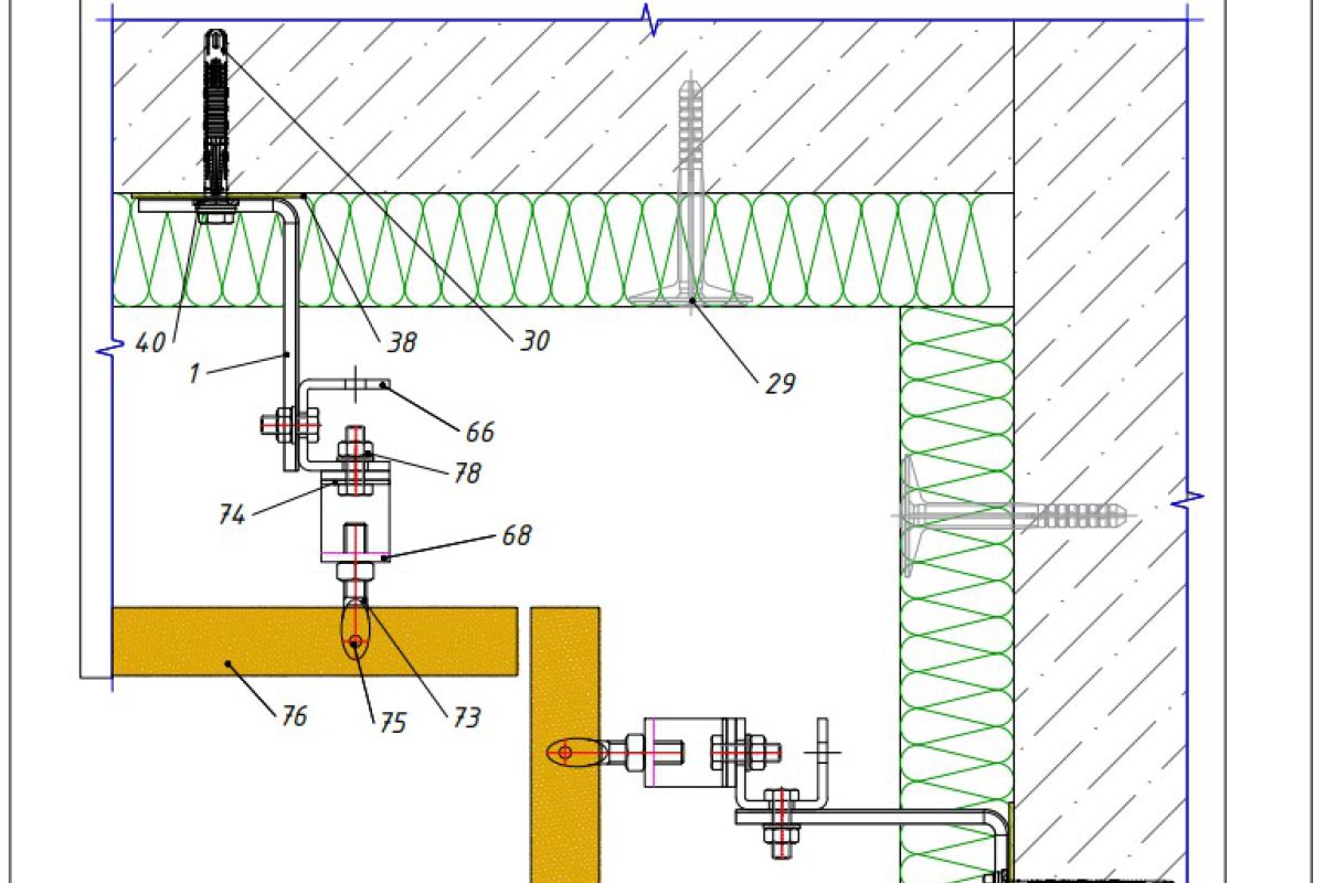 Подсистема фасадов - схема 5