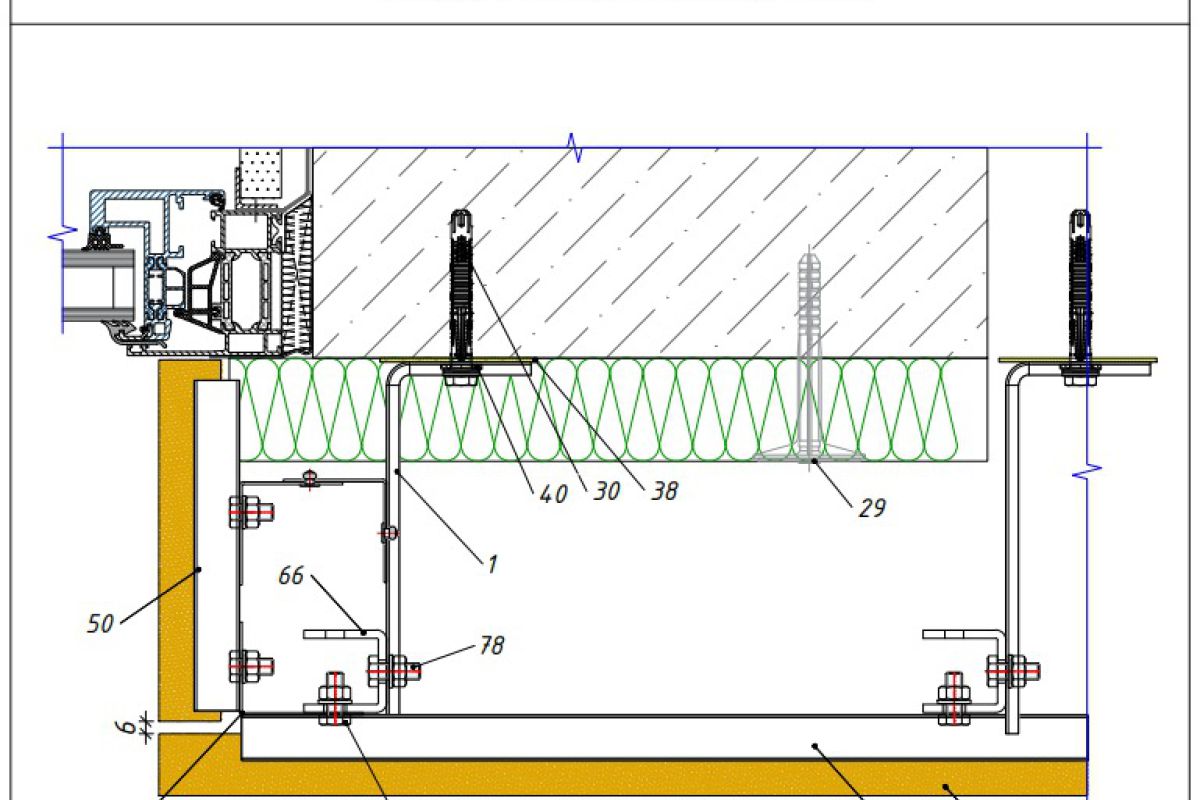 Подсистема фасадов - схема 7